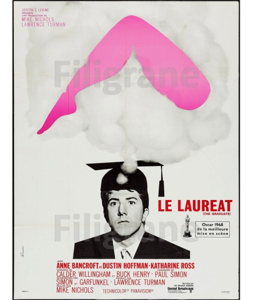 LE LAUREAT FILM Raxq-POSTER/REPRODUCTION d1 AFFICHE VINTAGE s'inspire de l'anatomie humaine