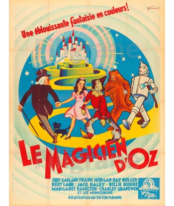 LE MAGICIEN D'OZ FILM Rbpd-POSTER/REPRODUCTION d1 AFFICHE VINTAGE prix