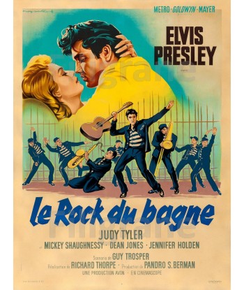 LE ROCK du BAGNE FILM  Rkas-POSTER/REPRODUCTION d1 AFFICHE VINTAGE le concept de la Pate a emporter 