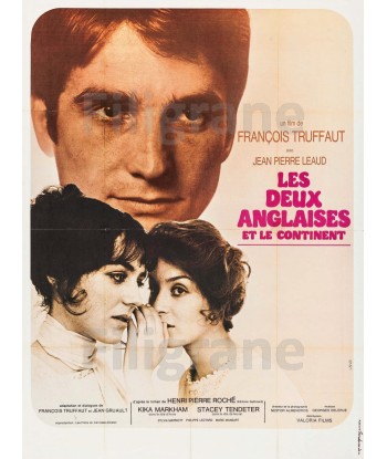 LES DEUX ANGLAISES FILM Rycb-POSTER/REPRODUCTION d1 AFFICHE VINTAGE la chaussure