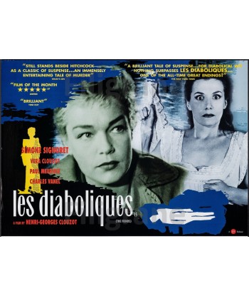 LES DIABOLIQUES FILM Rlhj-POSTER/REPRODUCTION d1 AFFICHE VINTAGE En savoir plus