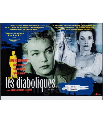 LES DIABOLIQUES FILM Rpoe-POSTER/REPRODUCTION d1 AFFICHE VINTAGE pas cher