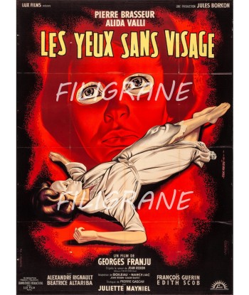 LES YEUX SANS VISAGE FILM Rotc-POSTER/REPRODUCTION d1 AFFICHE VINTAGE de la marque