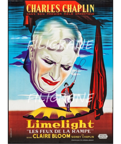 LIMELIGHT FILM CHAPLIN Rfrw-POSTER/REPRODUCTION d1 AFFICHE VINTAGE vous aussi creer 