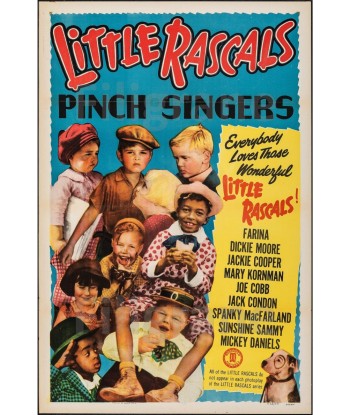 LITTLE RASCALS FILM Rrmj-POSTER/REPRODUCTION d1 AFFICHE VINTAGE Voir les baskets