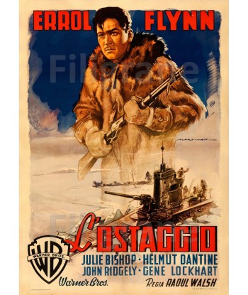 L'OSTAGGIO FILM Rwxd-POSTER/REPRODUCTION d1 AFFICHE VINTAGE d'Europe débarque