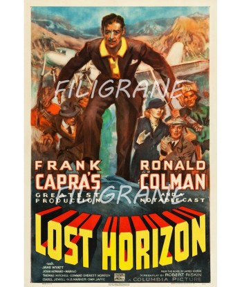 LOST HORIZON FILM Ruma-POSTER/REPRODUCTION d1 AFFICHE VINTAGE les muscles