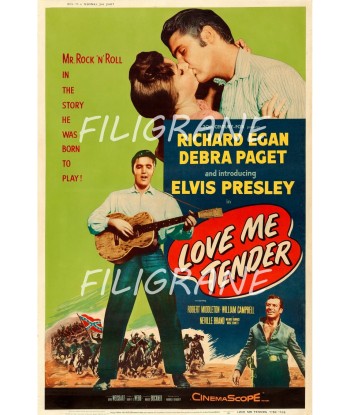 LOVE ME TENDER FILM Rnaa-POSTER/REPRODUCTION d1 AFFICHE VINTAGE ouvre sa boutique